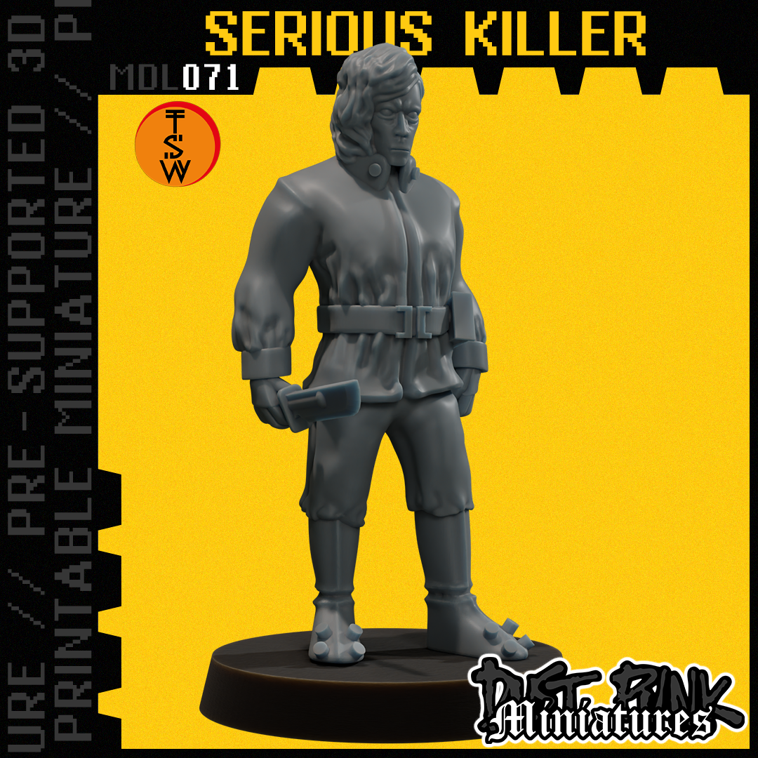 MDL071 SERIOUS KILLER [PRE-SUPPORTED]